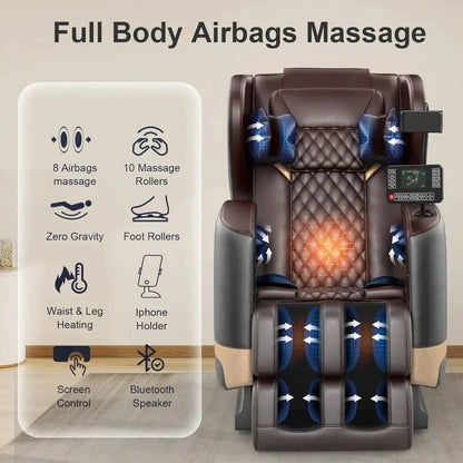 Zenova™ Elite 3D Zero-Gravity Massage Chair – 2026 Edition