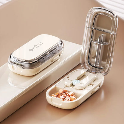 e.chu™ Precision Pill Cutter & Organizer