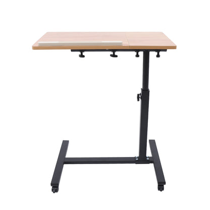 GlideDesk™ – Adjustable Rolling Laptop Desk | Mobile Workstation for Home & Office