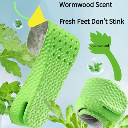 Premium Air Cushion Height Boost Insoles – Breathable, Shock-Absorbing & Odor-Resistant