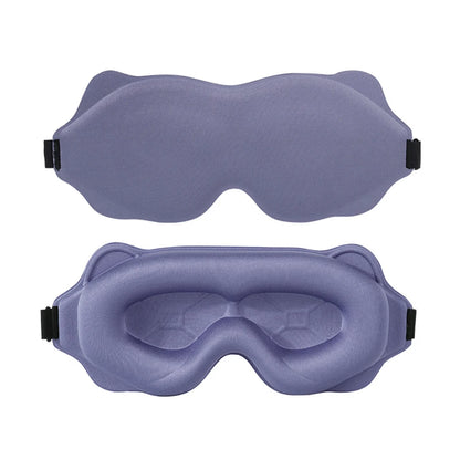 Restora™ 3D Sleep Mask – Soft, Breathable Eye Shade for Travel & Nighttime Use | 100% Light Blocking