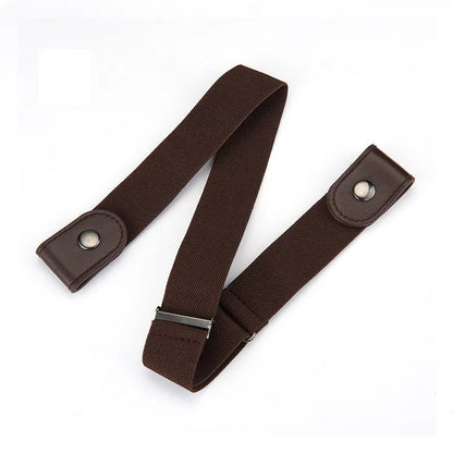 FlexFit™ No-Buckle Belt – Invisible Stretch Fit for All-Day Comfort