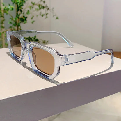RetroVue™ Vintage Rectangle Sunglasses – UV400 Protection, Unisex Retro Style