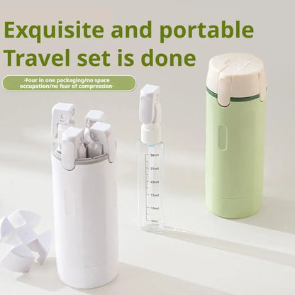 VoyaPod™ 4-in-1 Leakproof Travel Dispenser