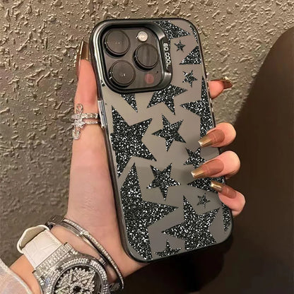 Leopard Print Phone Case for iPhone 11–17 Series – Shockproof Bumper Cover