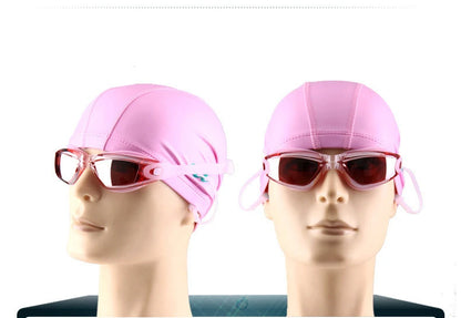 Swimming Goggles Adult Pool Glasses Anti Fog Men Women UV Protection Optical Waterproof Swim Eyewear with Earplugs