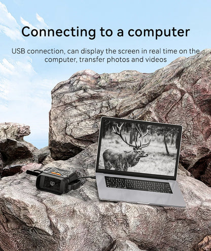 TrailView™ 1080P Night Vision Binoculars – 800m Infrared Range & 2.8” Screen