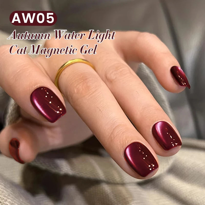 BORN PRETTY™ Water Light Magnetic Cat Eye Gel Polish – Long-Lasting UV Manicure