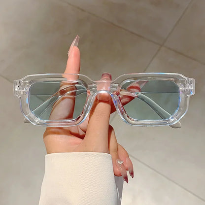 RetroVue™ Vintage Rectangle Sunglasses – UV400 Protection, Unisex Retro Style