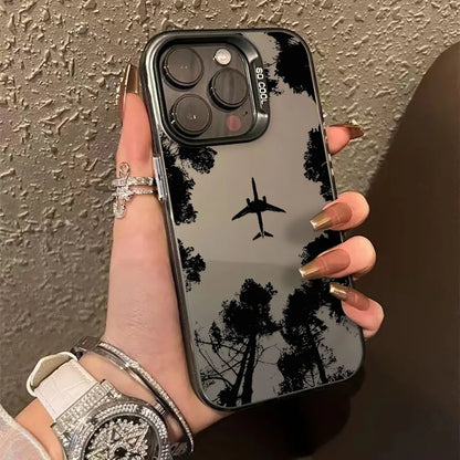 Leopard Print Phone Case for iPhone 11–17 Series – Shockproof Bumper Cover