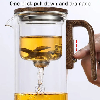 Mystic Leaf™ Magnetic Glass Tea Brewer