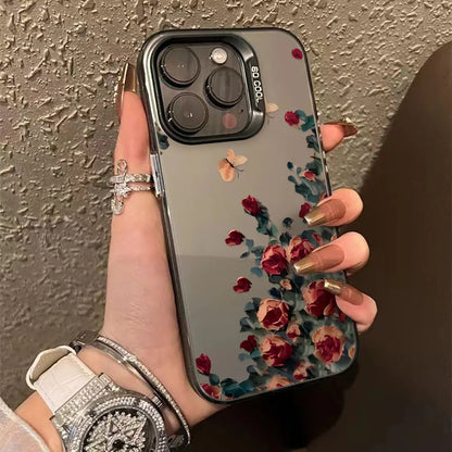Leopard Print Phone Case for iPhone 11–17 Series – Shockproof Bumper Cover