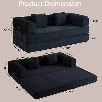 LoungeNest™ Convertible Sofa Bed