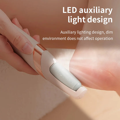 Veloura™ Electric Foot Grinder — Dual-Head Rechargeable Callus Remover