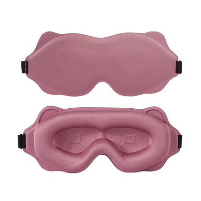 Restora™ 3D Sleep Mask – Soft, Breathable Eye Shade for Travel & Nighttime Use | 100% Light Blocking