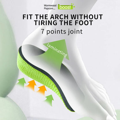 Height Boost Memory Foam Insoles | Arch Support & Orthopedic Comfort