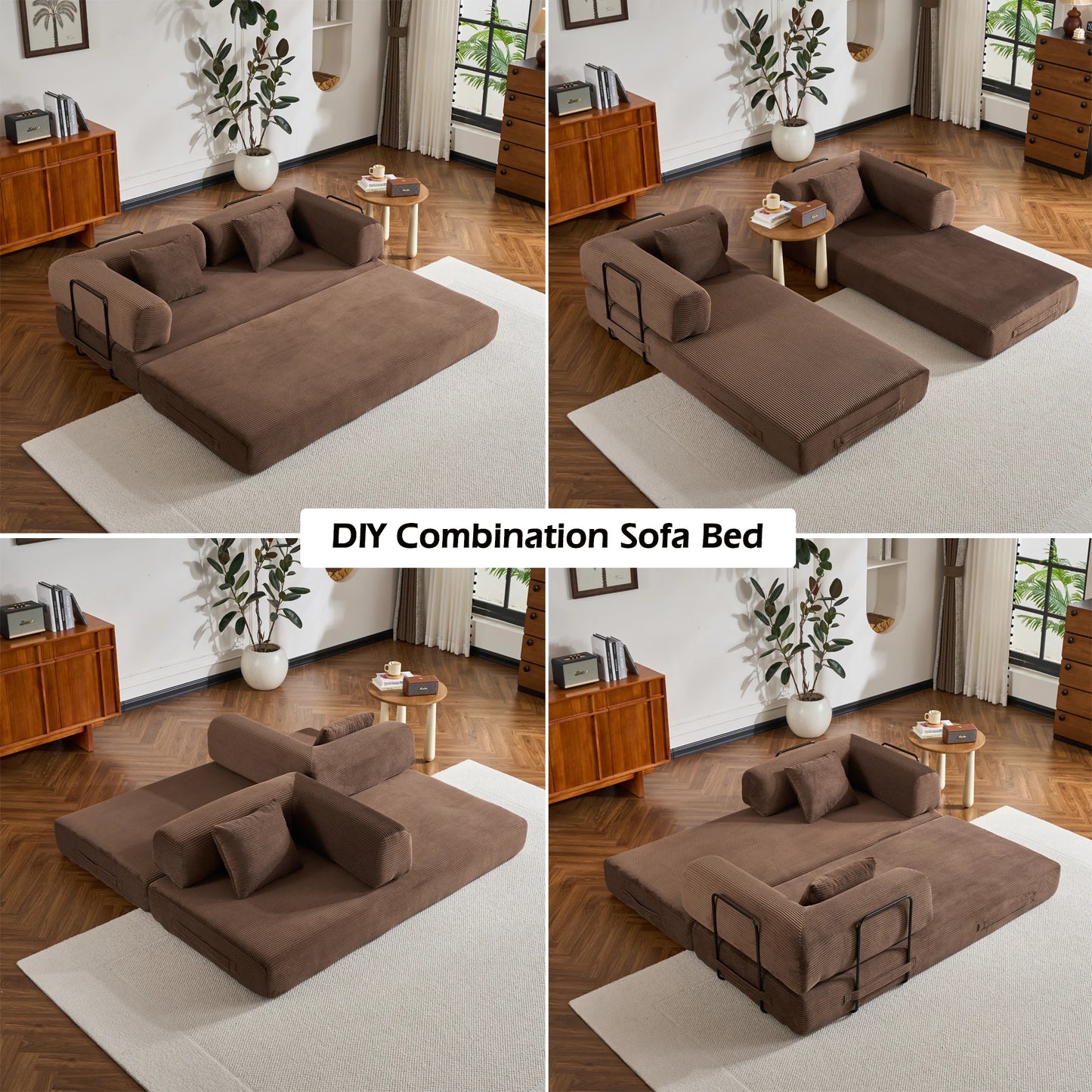 LoungeNest™ Convertible Sofa Bed