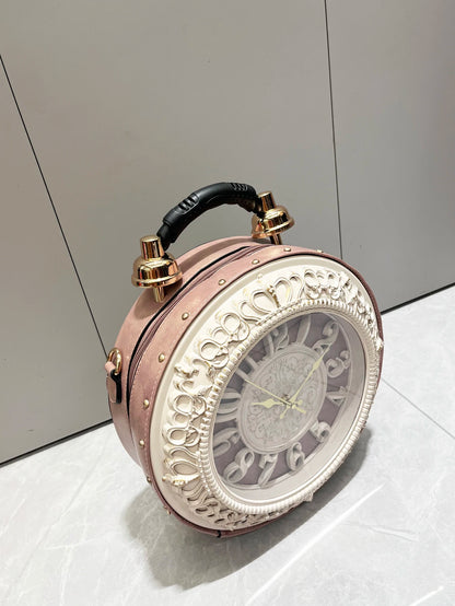 Chrona™ Retro Timepiece Crossbody Bag