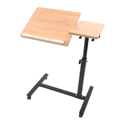 GlideDesk™ – Adjustable Rolling Laptop Desk | Mobile Workstation for Home & Office