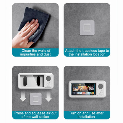 MistBox™ Waterproof Shower Phone Holder & Bluetooth Speaker