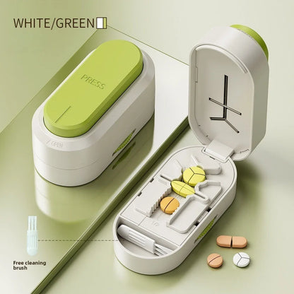 e.chu™ Precision Pill Cutter & Organizer
