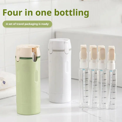 VoyaPod™ 4-in-1 Leakproof Travel Dispenser