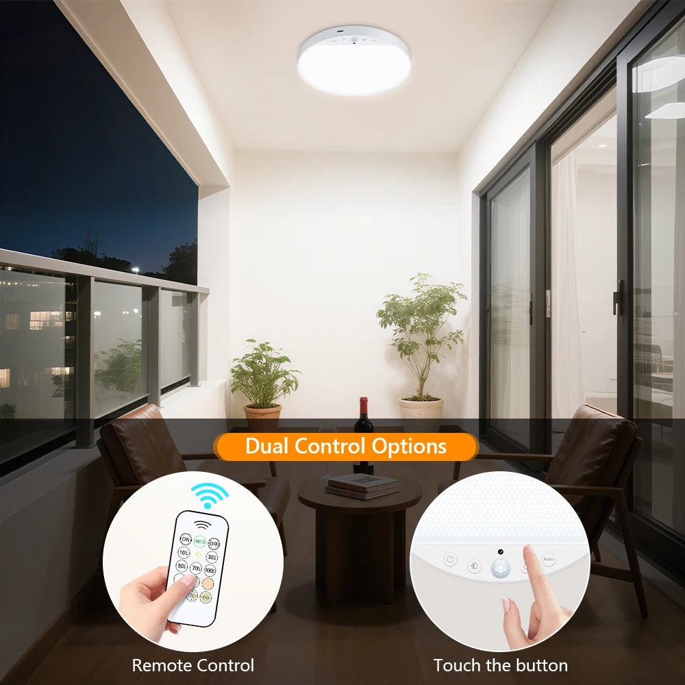 LumaSense™ Magnetic Motion Sensor Ceiling Light