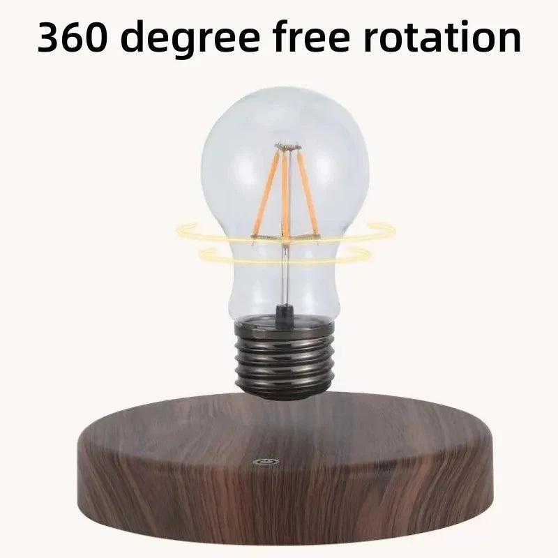 HoverLux™ Magnetic Levitation Lamp – Floating LED Bulb for Modern Home & Office Decor