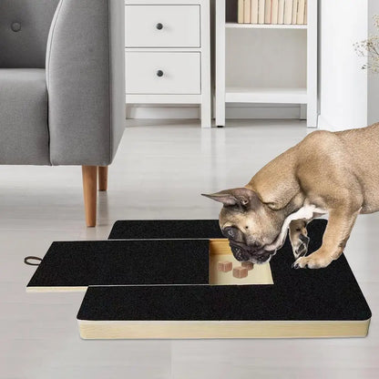 PawTrim™ Nail Scratch Board with Treat Box