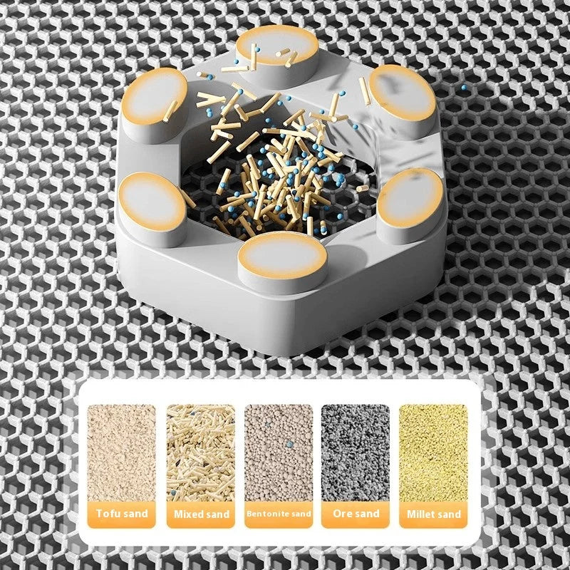 LitterLock™ Cat Litter Mat – Traps Mess & Keeps Floors Clean