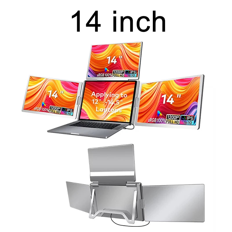 TriVista™ Triple Portable Display