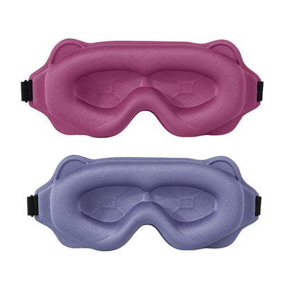Restora™ 3D Sleep Mask – Soft, Breathable Eye Shade for Travel & Nighttime Use | 100% Light Blocking