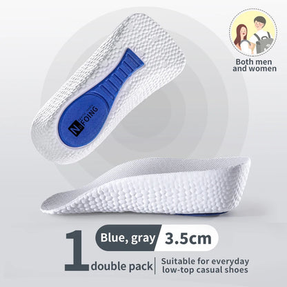 Height Boost Memory Foam Insoles | Arch Support & Orthopedic Comfort