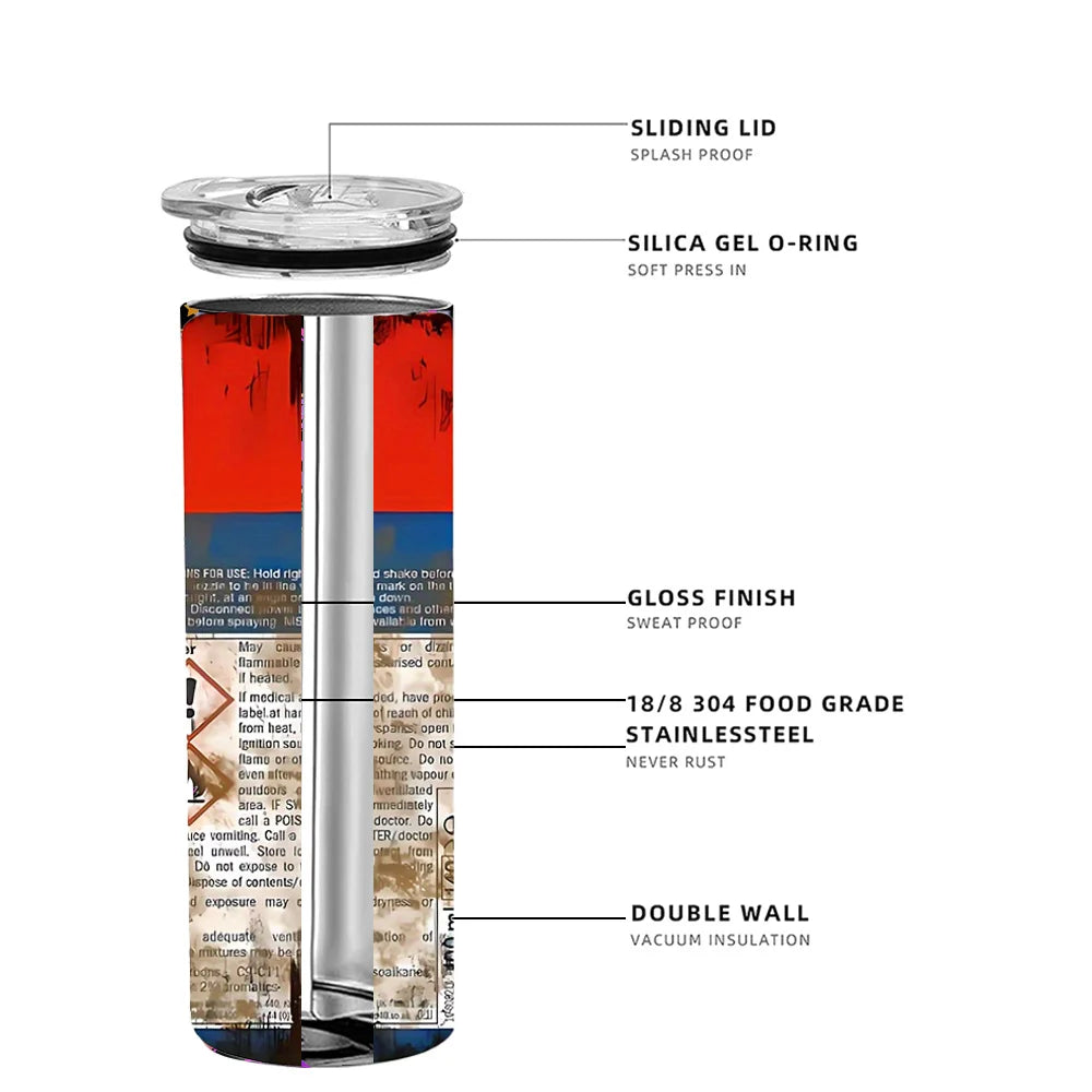 Dad's Workshop™ 20oz Stainless Steel Tumbler