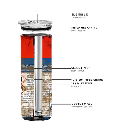 Dad's Workshop™ 20oz Stainless Steel Tumbler