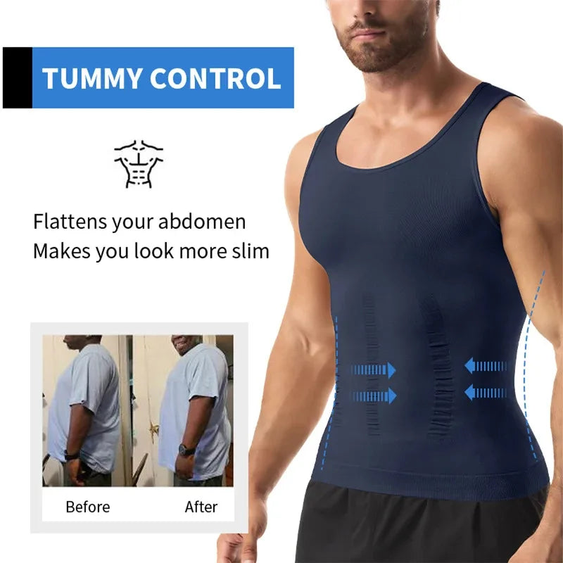 LeanFit™ Compression Shirt – Instant Slim Fit Under Any Outfit