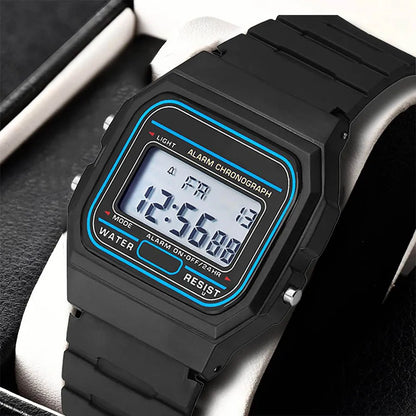 RetroPulse™ – Vintage Early 2000’s Minimalist Digital Watch
