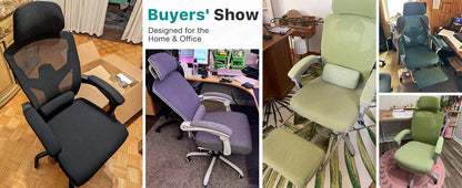 ProComfort™ Ergonomic Reclining Office Chair – High Back Mesh with Lumbar Pillow Support