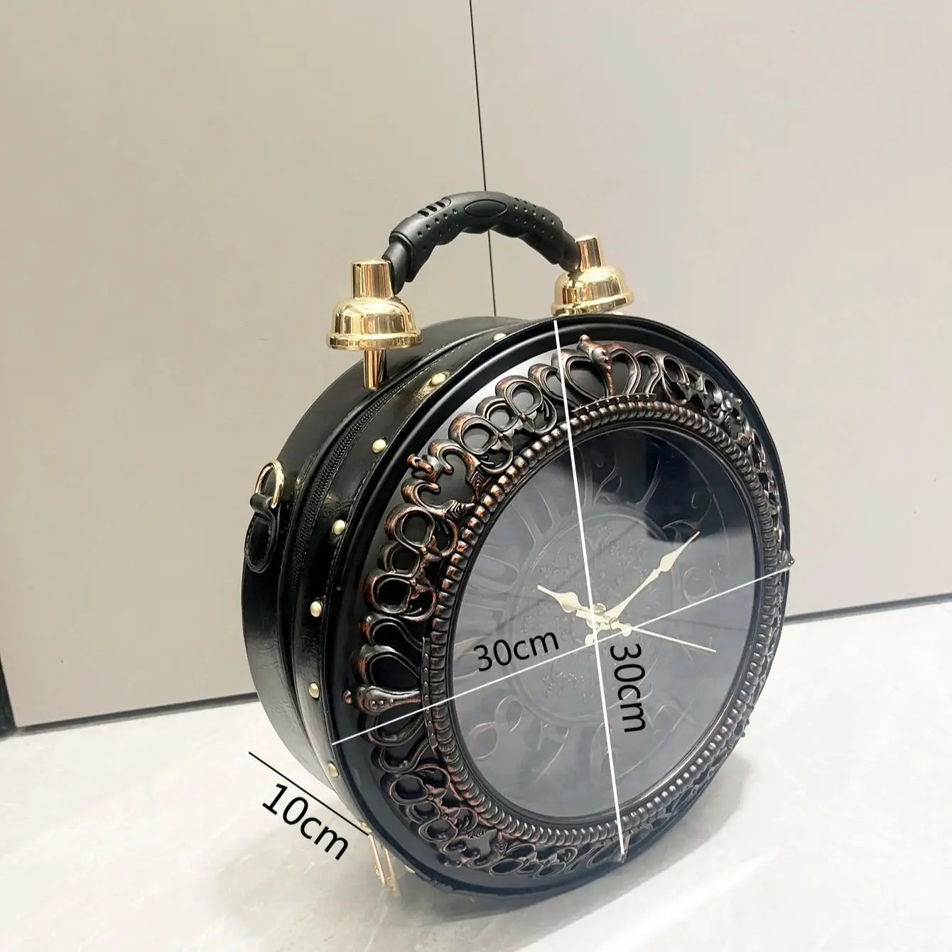 Chrona™ Retro Timepiece Crossbody Bag