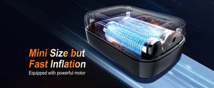 Smart Portable Tire Inflator – Wireless 150 PSI Air Pump