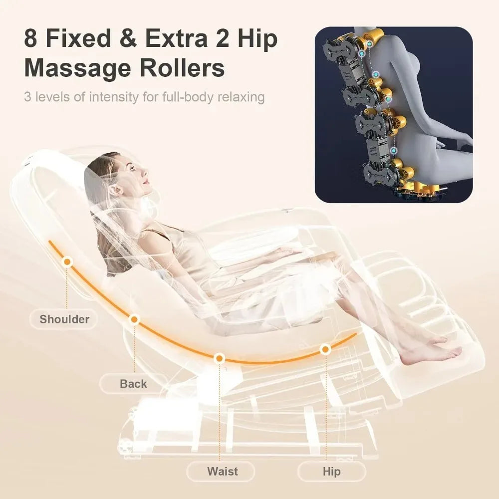 Zenova™ Elite 3D Zero-Gravity Massage Chair – 2026 Edition