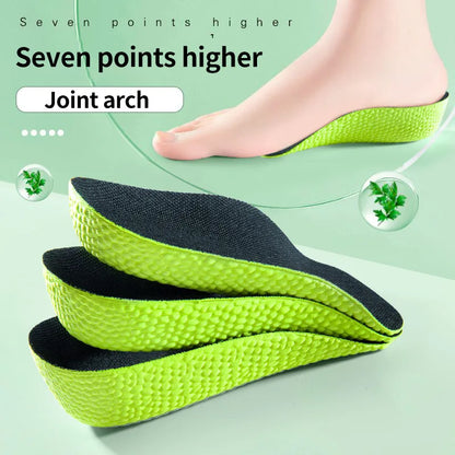 Height Boost Memory Foam Insoles | Arch Support & Orthopedic Comfort