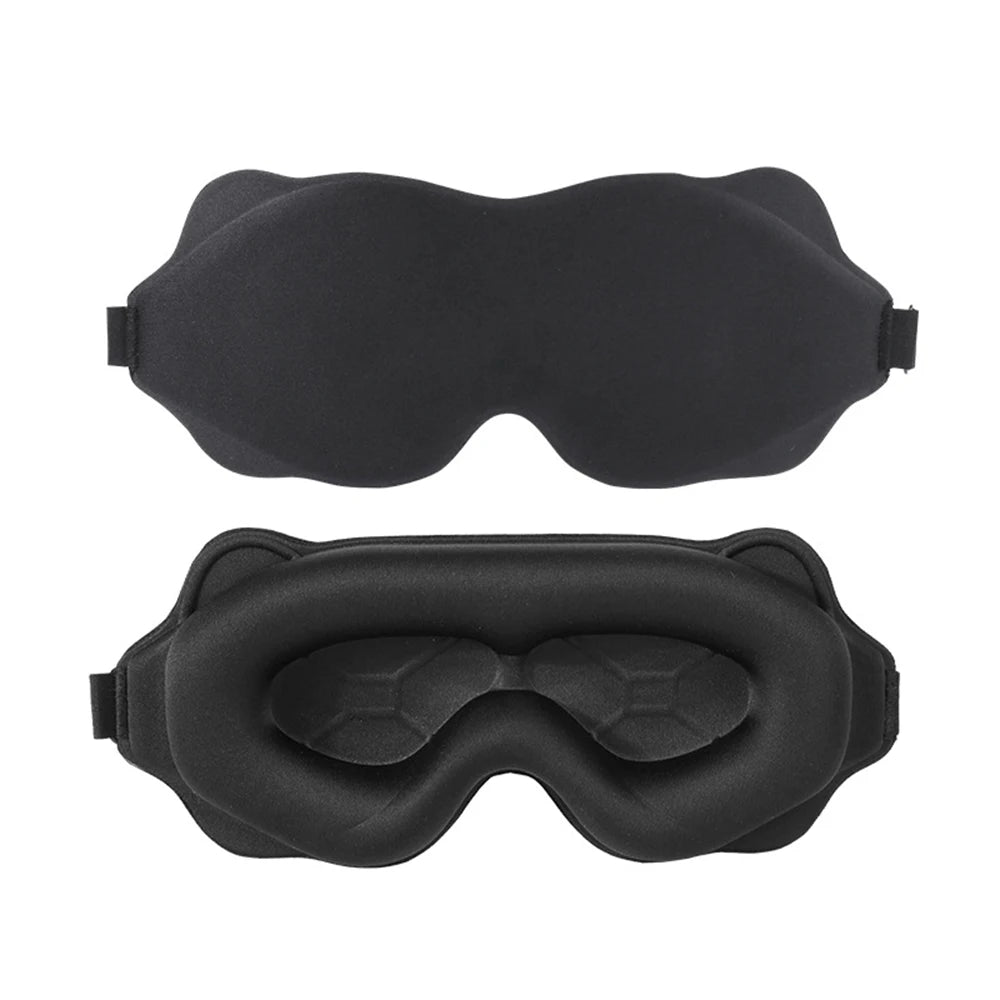 Restora™ 3D Sleep Mask – Soft, Breathable Eye Shade for Travel & Nighttime Use | 100% Light Blocking