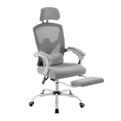 ProComfort™ Ergonomic Reclining Office Chair – High Back Mesh with Lumbar Pillow Support