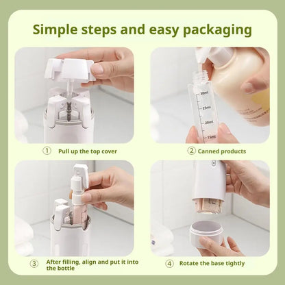 VoyaPod™ 4-in-1 Leakproof Travel Dispenser