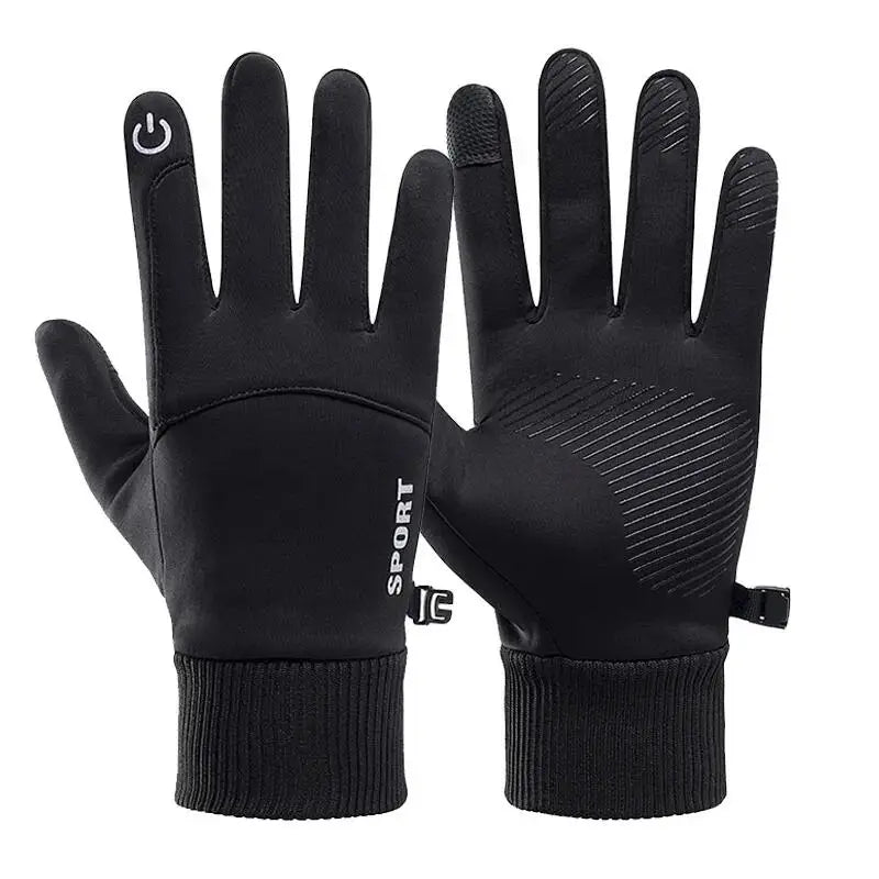 ThermaGuard™ Waterproof Touchscreen Winter Gloves – Ultra-Warm, Full-Finger Protection