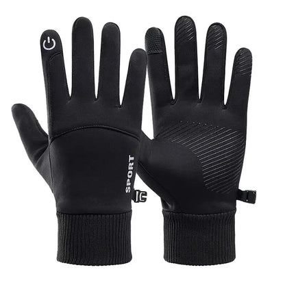 ThermaGuard™ Waterproof Touchscreen Winter Gloves – Ultra-Warm, Full-Finger Protection
