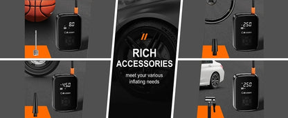 Smart Portable Tire Inflator – Wireless 150 PSI Air Pump