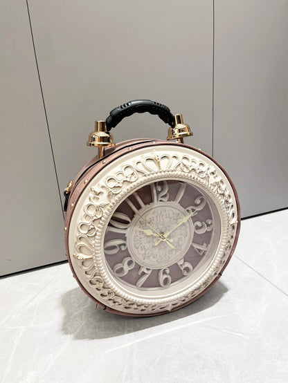 Chrona™ Retro Timepiece Crossbody Bag