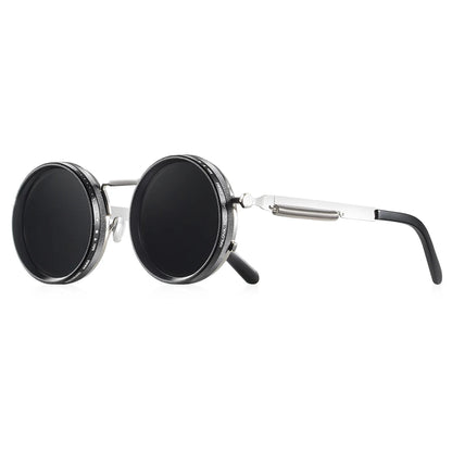 CRIXALIS Polarized Adjustable-Tint Sunglasses (ND9) – UV400 Retro Round Shades